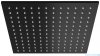 Kohlman Experience Black zestaw prysznicowy z deszczownicą kwadratową 30x30 cm czarny mat QW210EBQ30